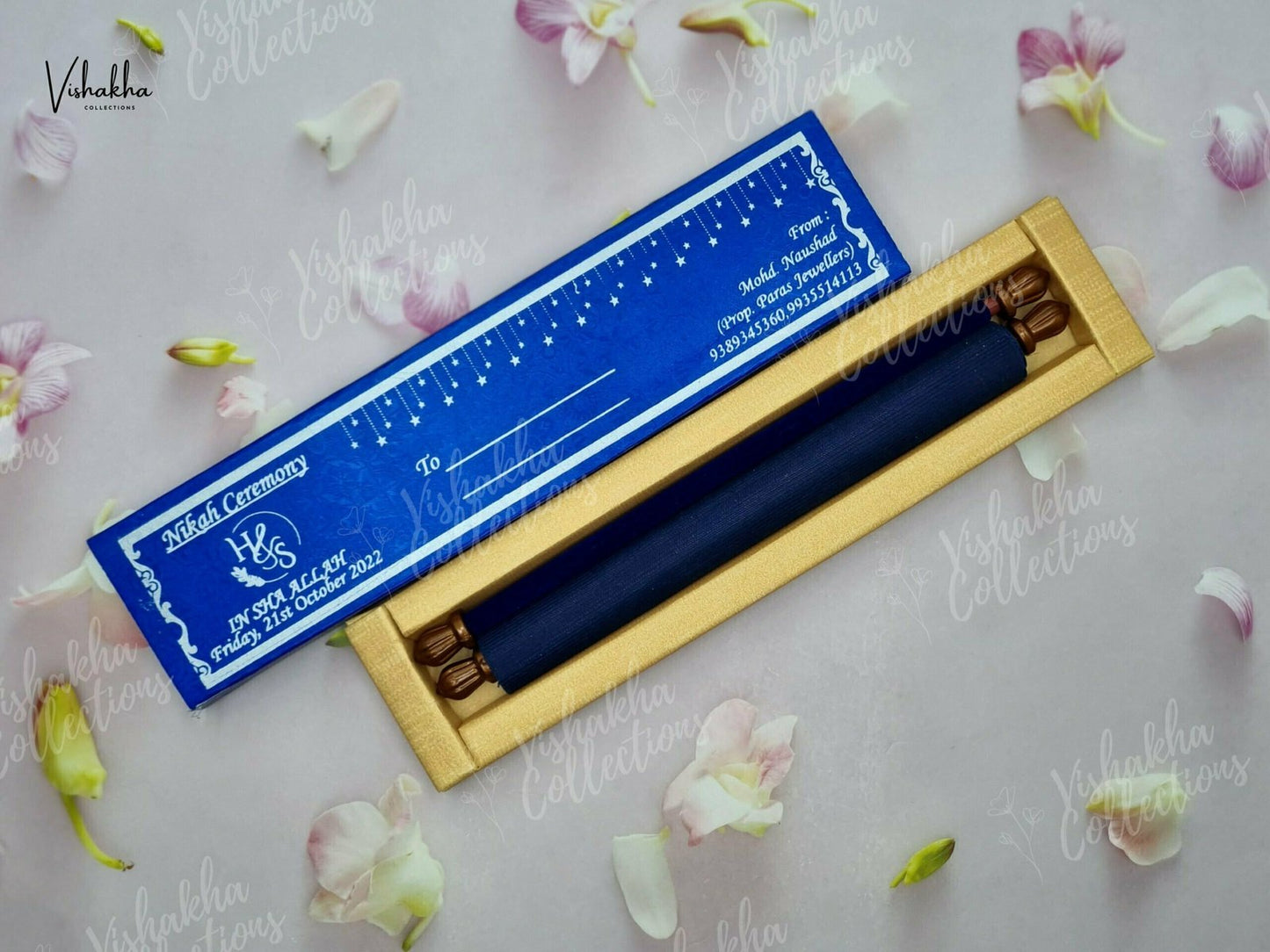 Designer Premium Customized Wedding Invitation Cards - FC-045