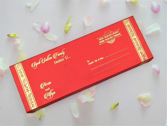 Farman Wedding Invitation Cards - FC-019