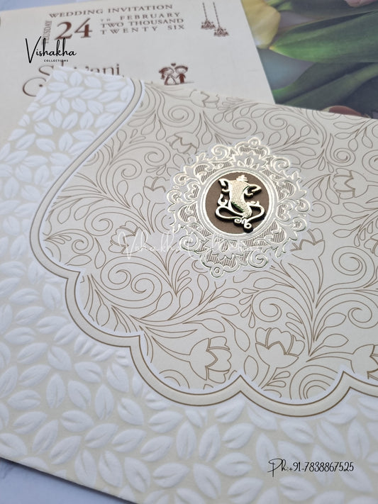 Hindu Muslim Christian Sikh invitation Cards ATS-1704