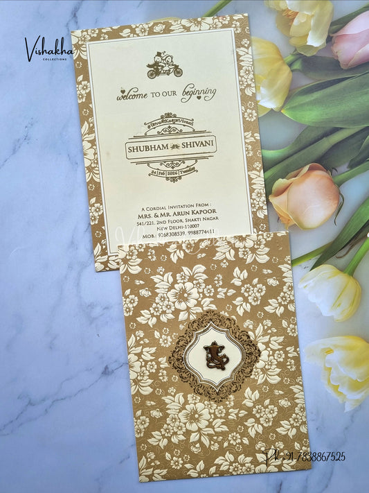 Hindu Muslim Christian Sikh invitation Cards ATS-1707