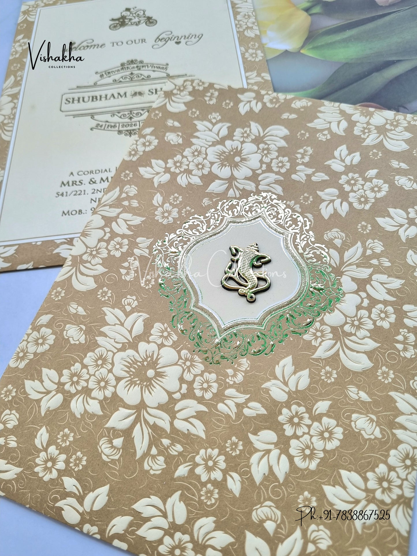 Hindu Muslim Christian Sikh invitation Cards ATS-1707