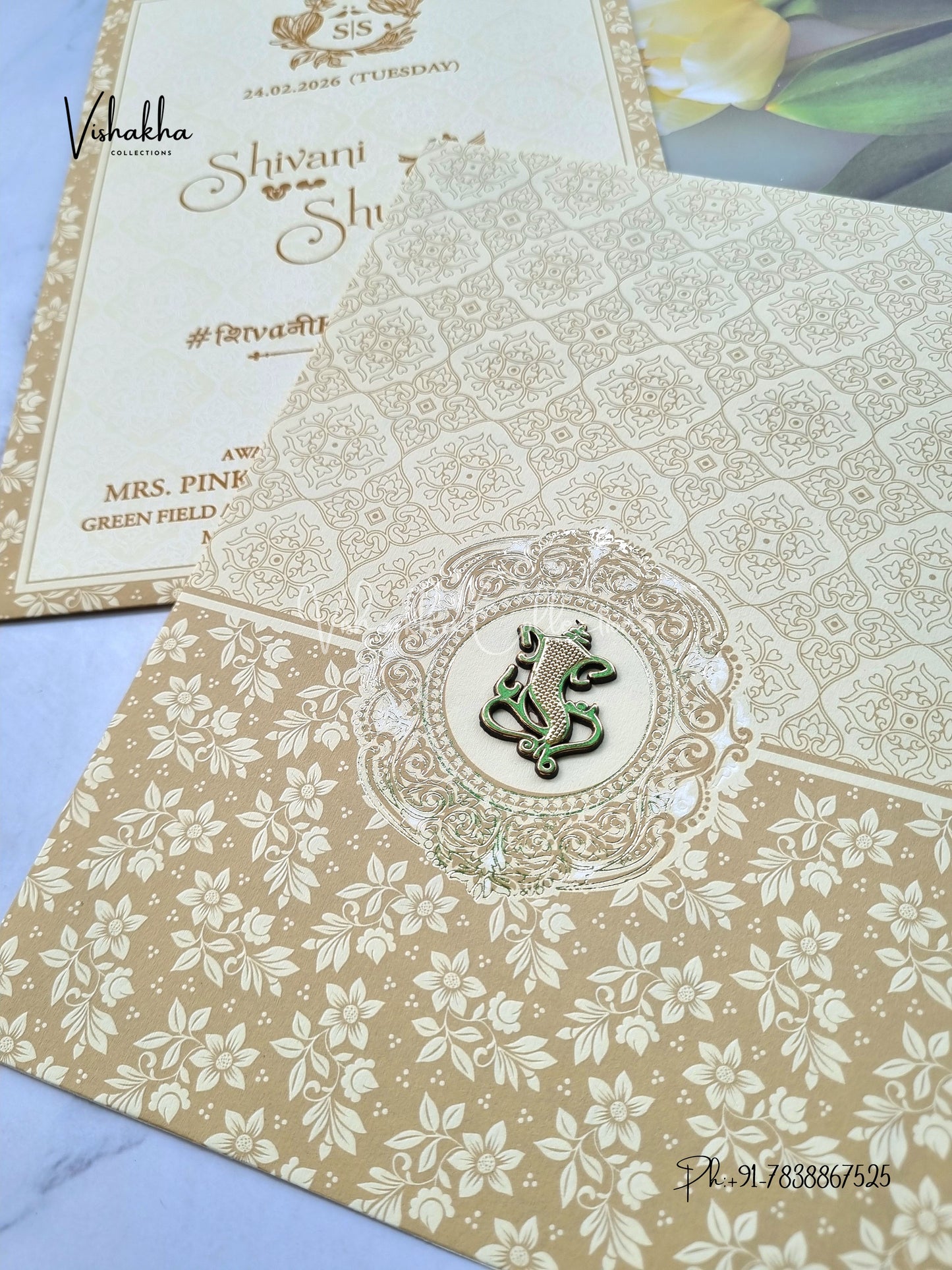 Hindu Muslim Christian Sikh invitation Cards ATS-1713