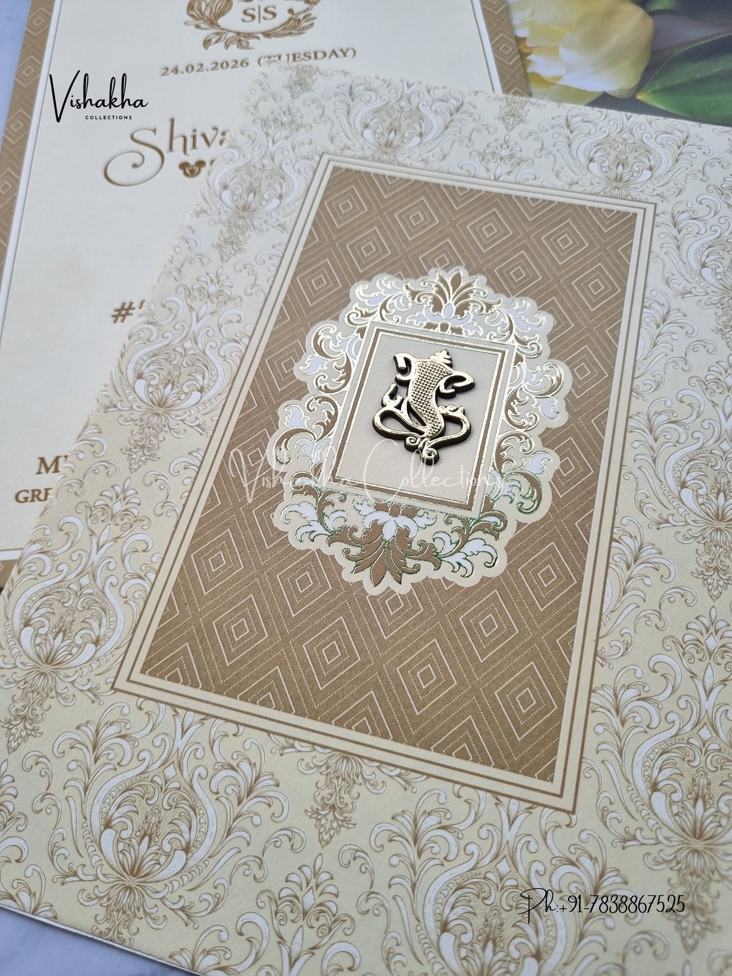 Hindu Muslim Christian Sikh invitation Cards ATS-1716