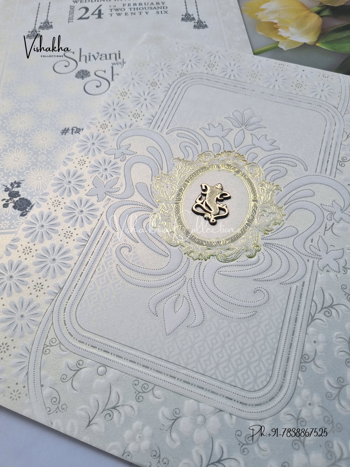 Hindu Muslim Christian Sikh invitation Cards ATS-1757