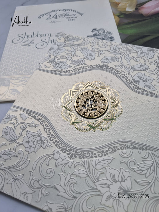 Hindu Muslim Christian Sikh invitation Cards ATS-1761