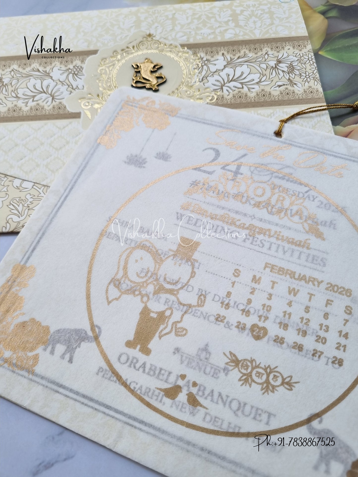Hindu Muslim Christian Sikh invitation Cards ATS-1792