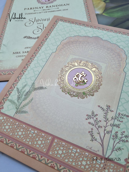 Hindu Muslim Christian Sikh invitation Cards ATS-5248