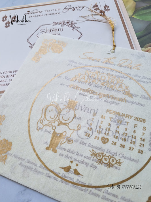 Hindu Muslim Christian Sikh invitation Cards ATS-9284