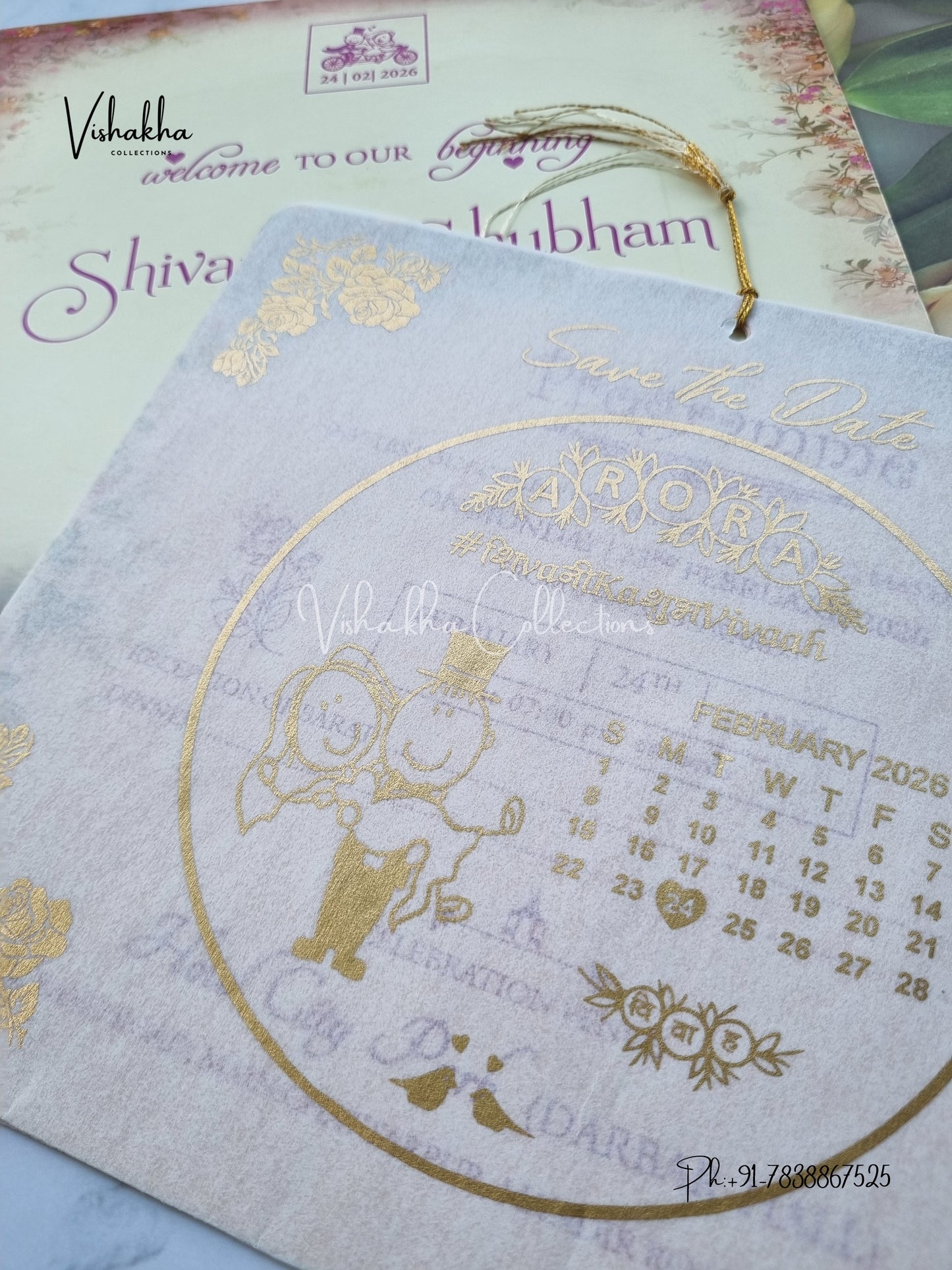 Hindu Muslim Christian Sikh invitation Cards ATS-9285