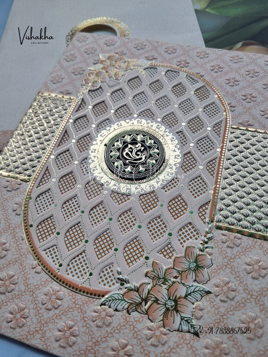 Hindu Muslim Christian Sikh invitation Cards CR-8062