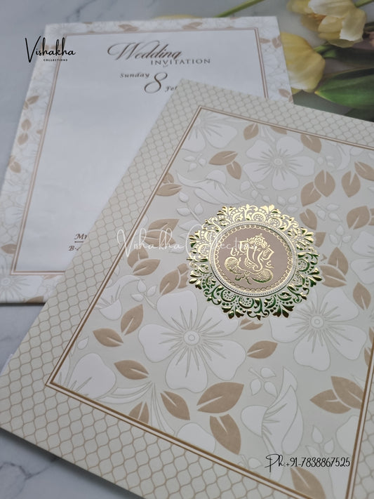 Hindu Muslim Christian Sikh invitation Cards EJ-5065