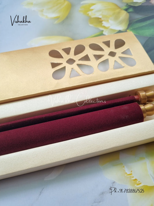 Scroll Farman invitation Cards FC-051