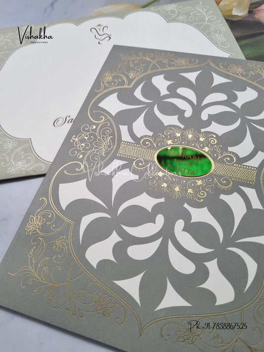 Hindu Sikh invitation Cards LN-811