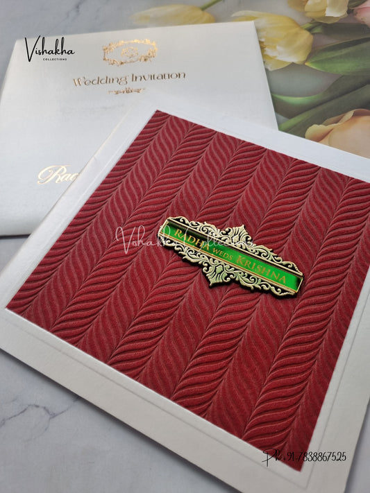 Hindu Muslim Christian Sikh invitation Cards SN-122