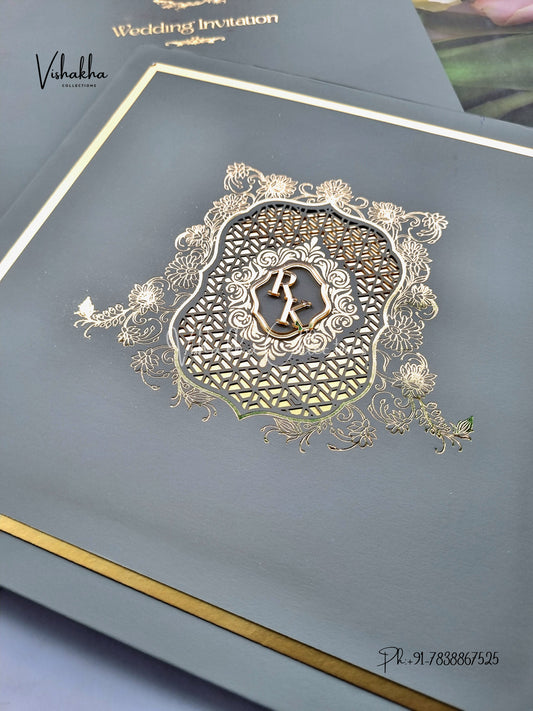 Hindu Muslim Christian Sikh Padded invitation Cards SN-164