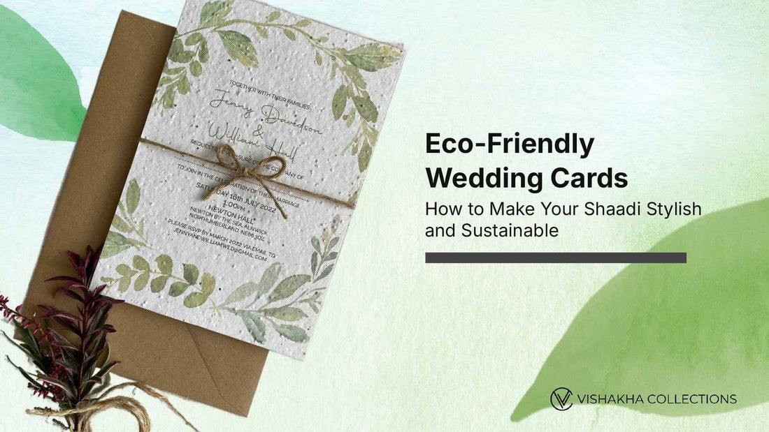 Eco-Friendly Wedding Cards: How to Make Your Shaadi Stylish & Sustainable
