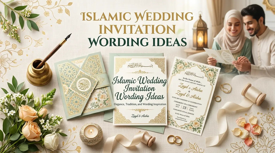 Islamic Wedding Invitation Wording Ideas