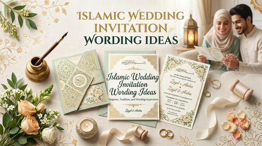 Islamic Wedding Invitation Wording Ideas