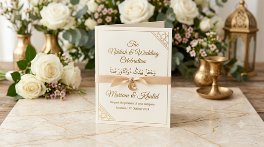 Muslim Wedding Invitation Card: Beautiful Ideas, Wording, Formats & How to Choose the Right One