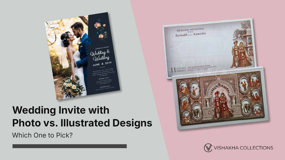Wedding Invite with Photo vs. Illustrated Designs: Which One to Pick?