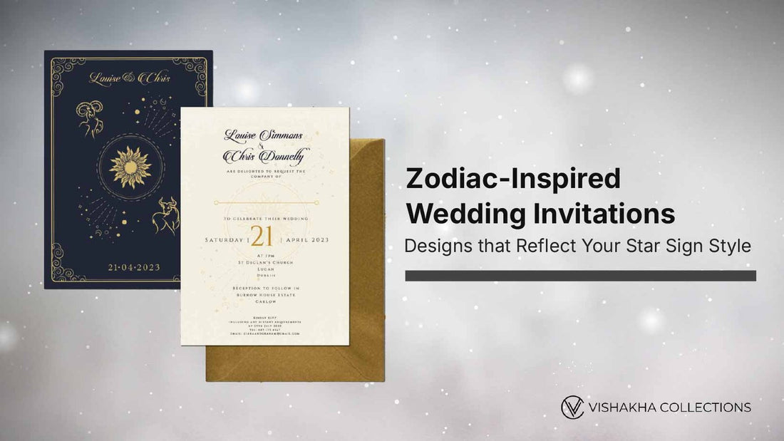 Zodiac Wedding Invitation Cards