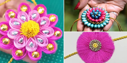 How to make a Rakhi - Step By Step Guide