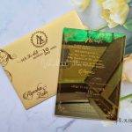 Acrylic Wedding Cards