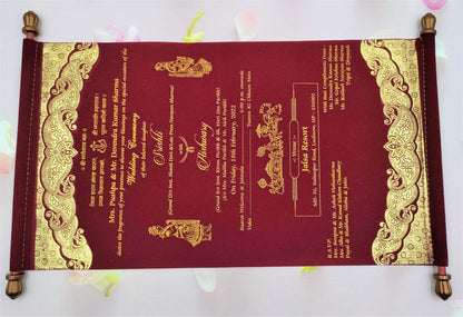 Farman Wedding Invitation Cards - FC-017