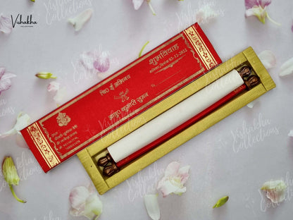 Designer Premium Customized Wedding Invitation Cards - FC-026