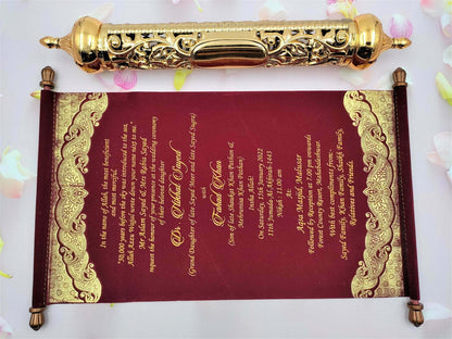 Farman Wedding Invitation Cards - FC-001