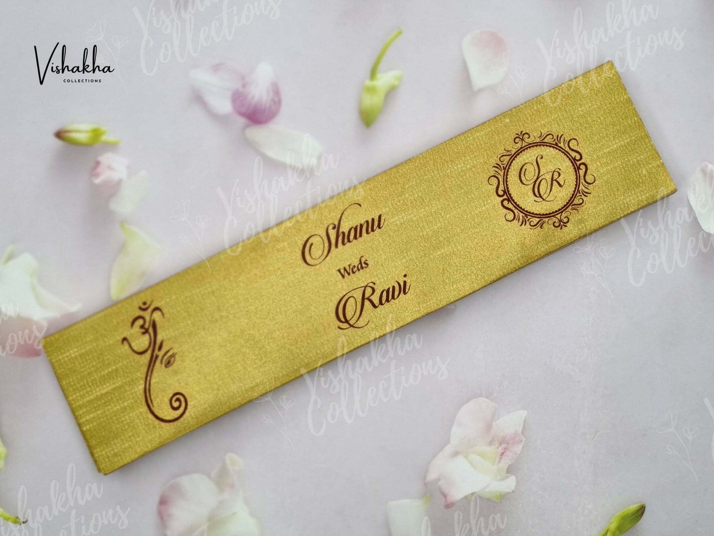 Designer Premium Customized Wedding Invitation Cards - FC-031