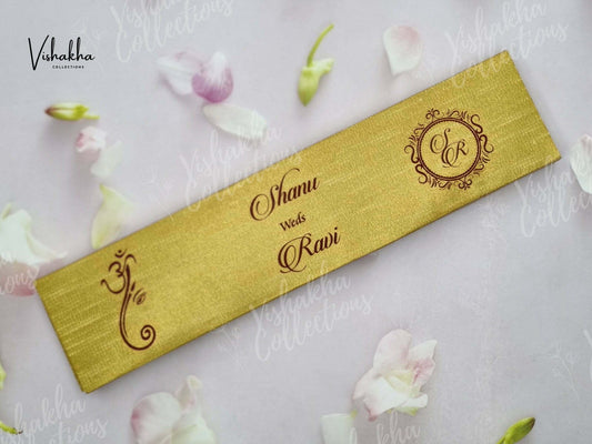 Designer Premium Customized Wedding Invitation Cards - FC-031