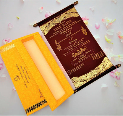Farman Wedding Invitation Cards - FC-017