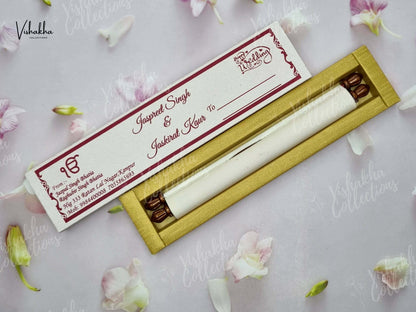 Designer Premium Customized Wedding Invitation Cards - FC-027