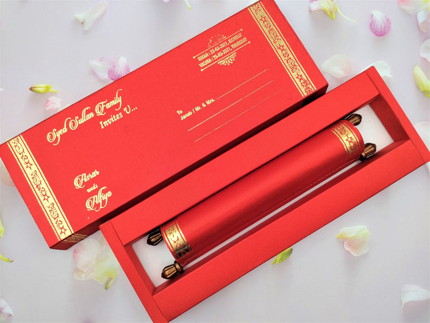 Farman Wedding Invitation Cards - FC-019