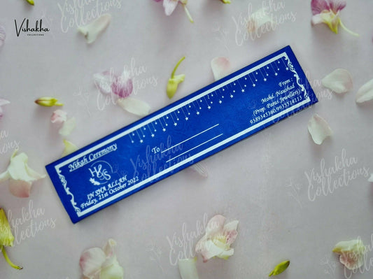 Designer Premium Customized Wedding Invitation Cards - FC-024