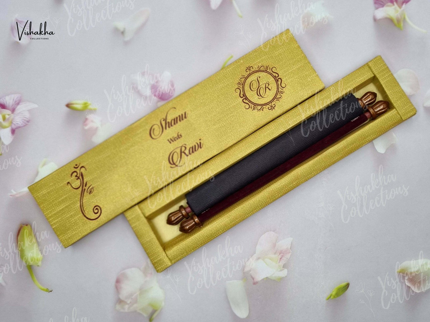 Designer Premium Customized Wedding Invitation Cards - FC-031