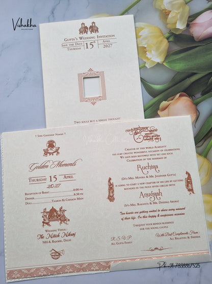 Ganesh Ji Hindu Jain invitation Cards CR-539 – image 3
