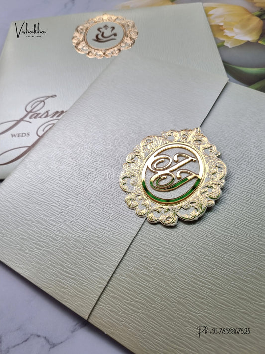Hindu Muslim Christian Sikh Jain invitation Cards LN-892 – image 2