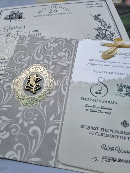 Hindu Muslim Christian Sikh invitation Cards ATS-1557