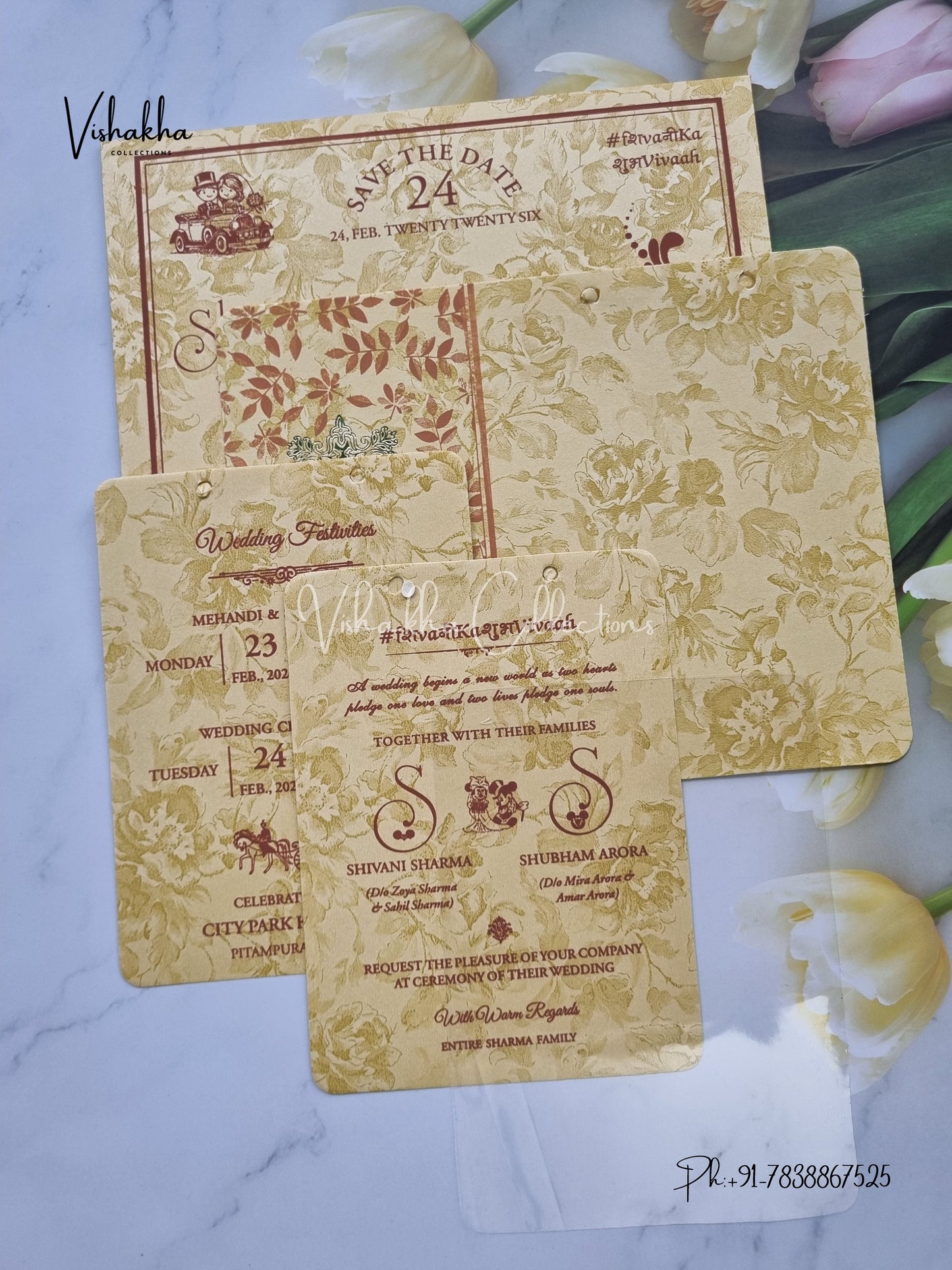 Hindu Muslim Christian Sikh invitation Cards ATS-1561CRM