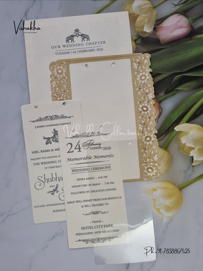 Hindu Muslim Christian Sikh invitation Cards ATS-1628