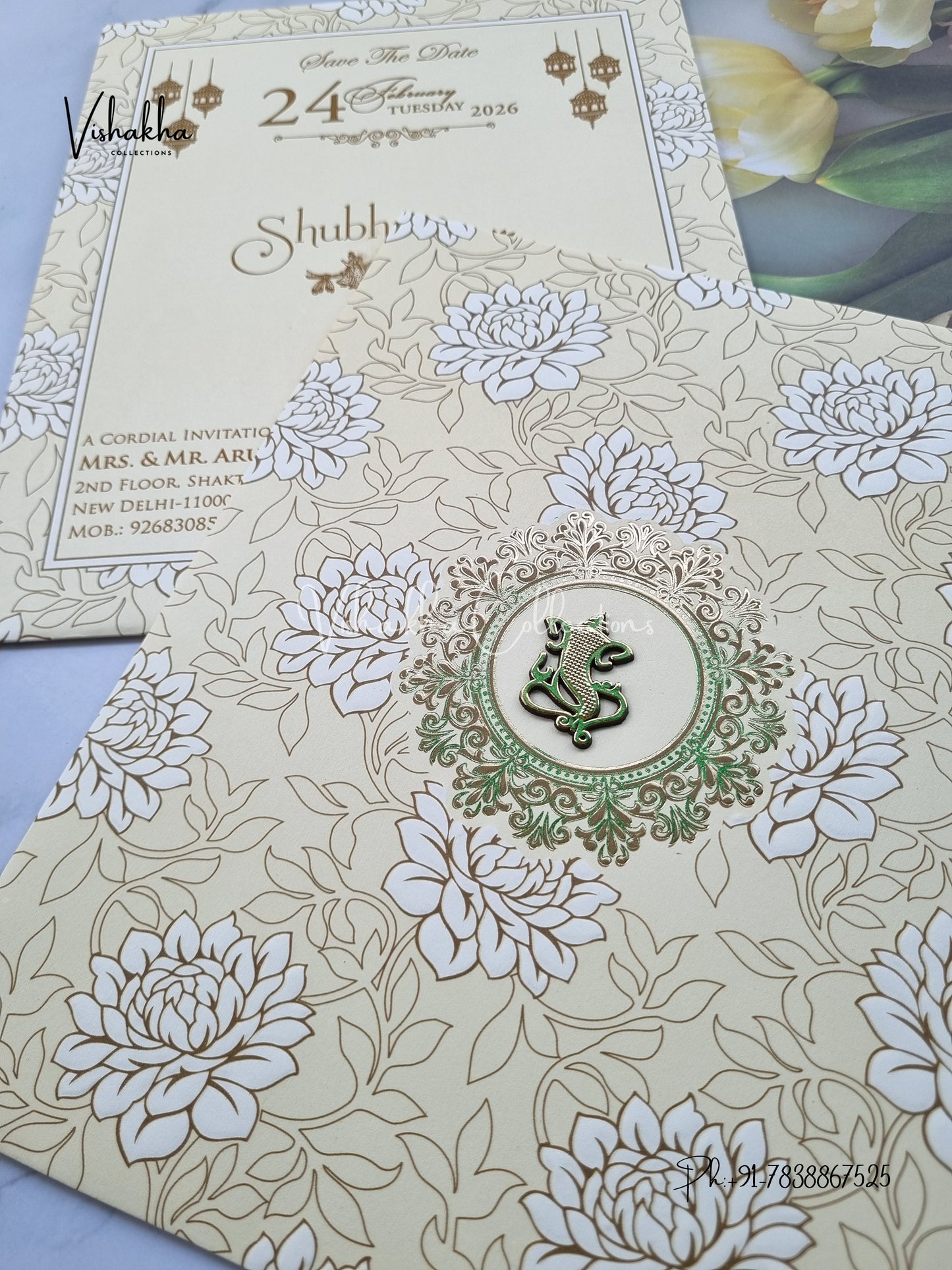Hindu Muslim Christian Sikh invitation Cards ATS-1710