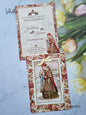 Dulah Dulhan Hindu Sikh invitation Cards ATS-4141