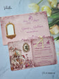 Barat Hathi Dulah Dulhan Hindu Sikh invitation Cards ATS-4211