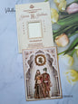 Dulah Dulhan Hindu Sikh invitation Cards ATS-9253