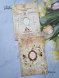 Flower Hindu Muslim Christian Sikh invitation Cards ATS-9255