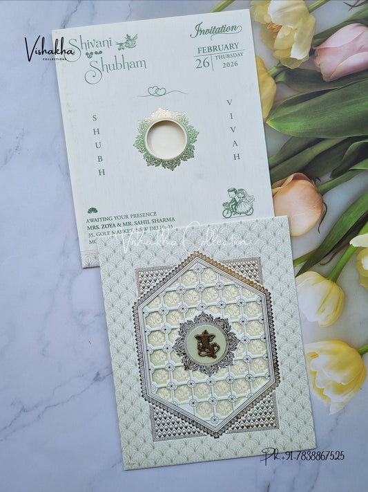 Hindu Muslim Christian Sikh invitation Cards ATS-9265