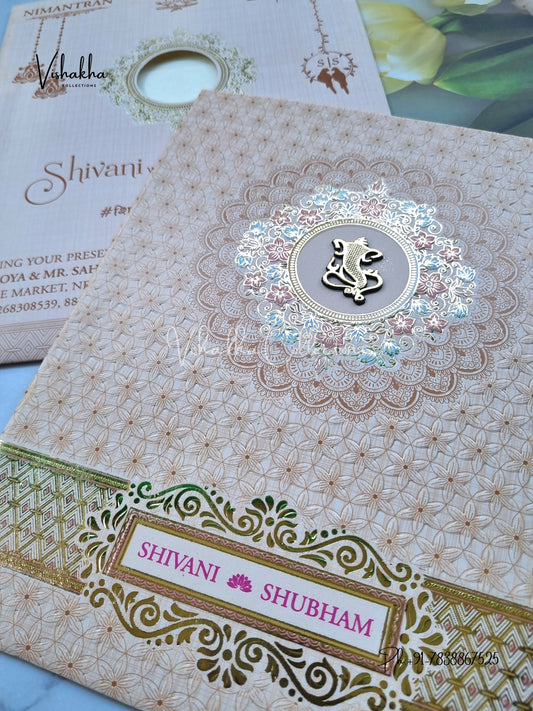 Hindu Muslim Christian Sikh invitation Cards ATS-9267