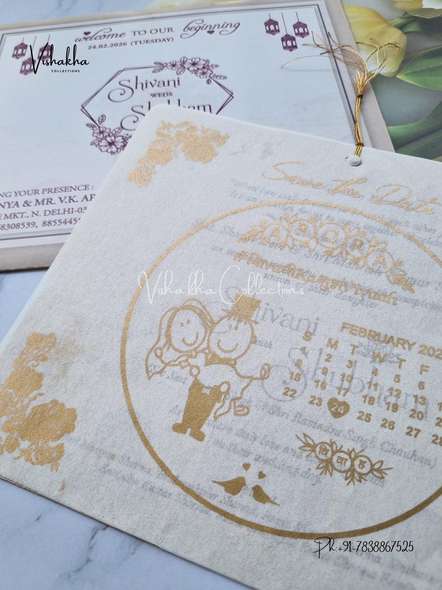 Hindu Muslim Christian Sikh invitation Cards ATS-9283